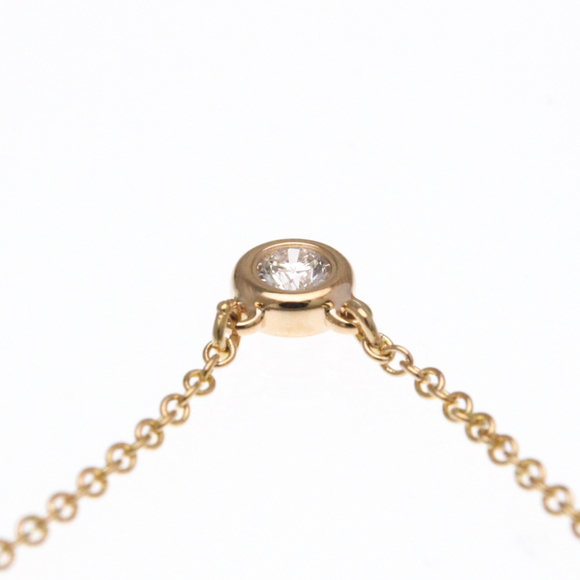 TIFFANY 18k Gold Diamond Necklace